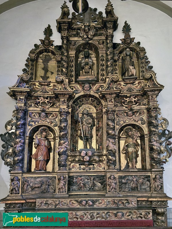 Sant Julià de Vilatorta - Retaule de Sant Isidre
