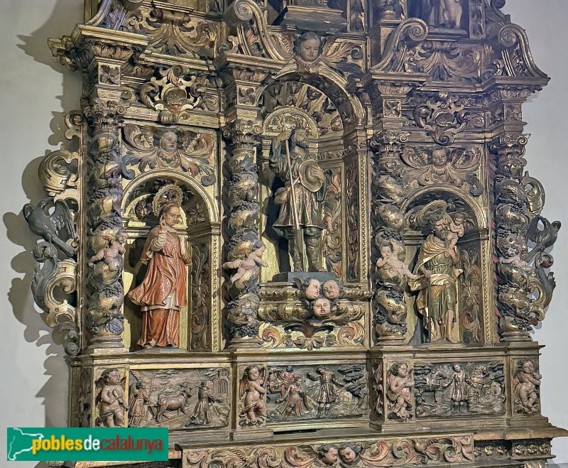 Sant Julià de Vilatorta - Retaule de Sant Isidre