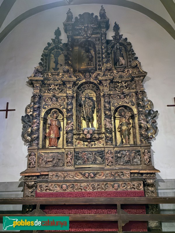Sant Julià de Vilatorta - Retaule de Sant Isidre (Pau Costa, 1690)