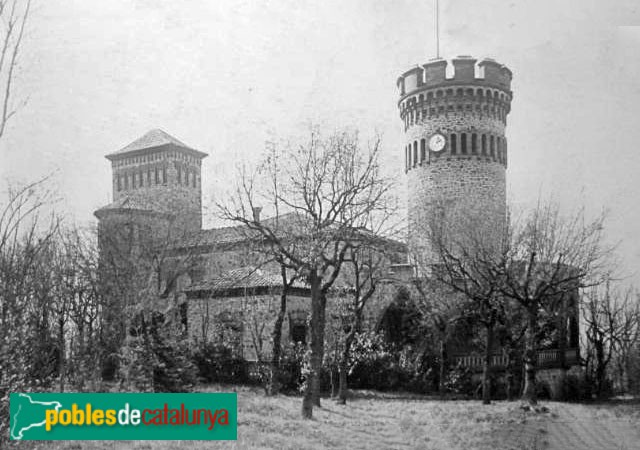Calldetenes - Torre de Santa Margarida. Postal antiga Calldetenes - Torre de Santa Margarida. Postal antiga