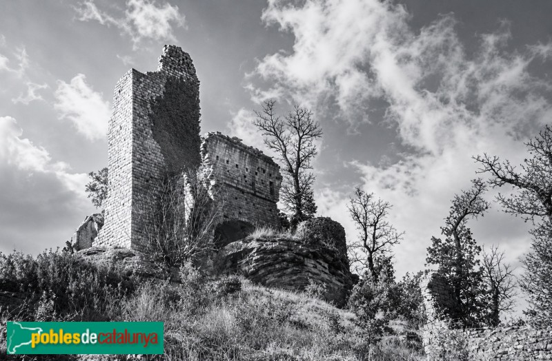 Sant Julià de Vilatorta - Castell de Bellpuig. Postal antiga