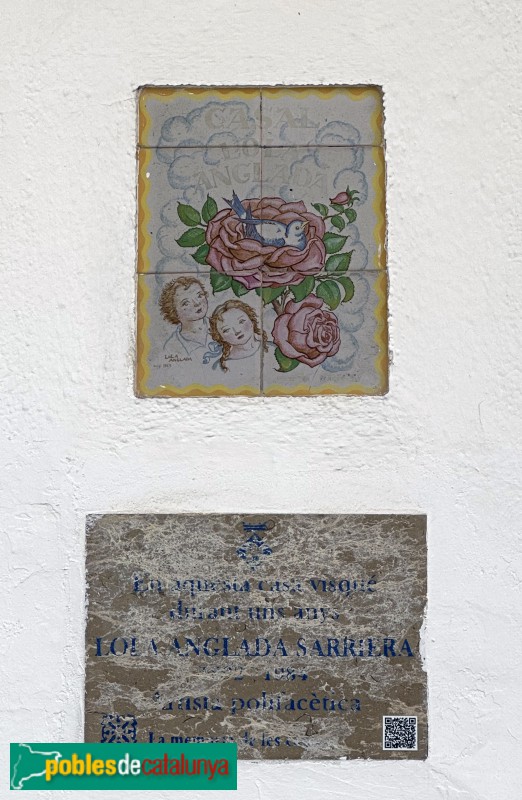 Sitges - Maricel de Terra. Casa Lola Anglada