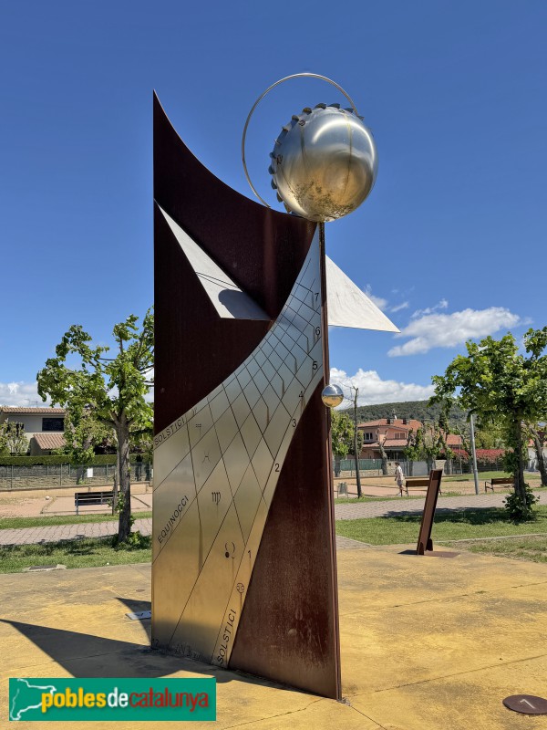 Sant Julià de Vilatorta - Rellotge de sol Àngel de la Concòrdia
