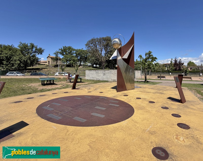 Sant Julià de Vilatorta - Rellotge de sol Àngel de la Concòrdia