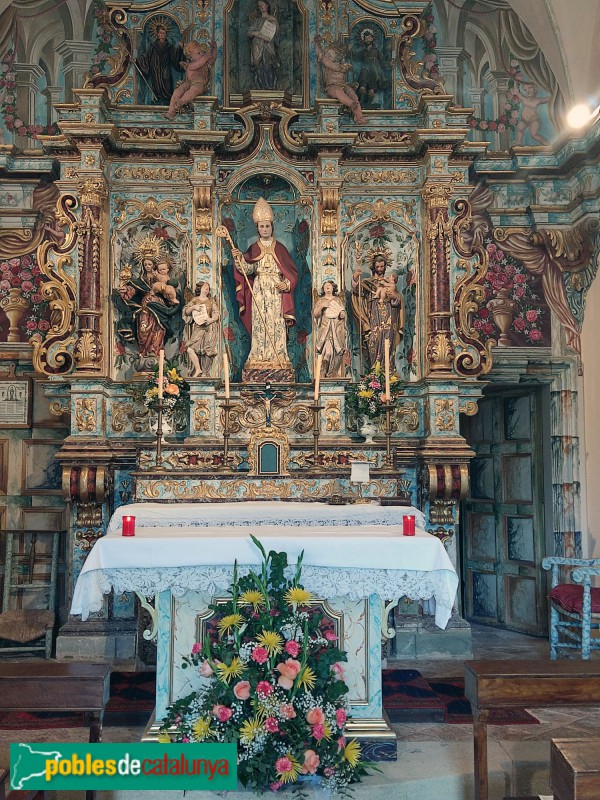 Sant Julià de Vilatorta - Capella de Sant Ponç de Puigsec. Retaule