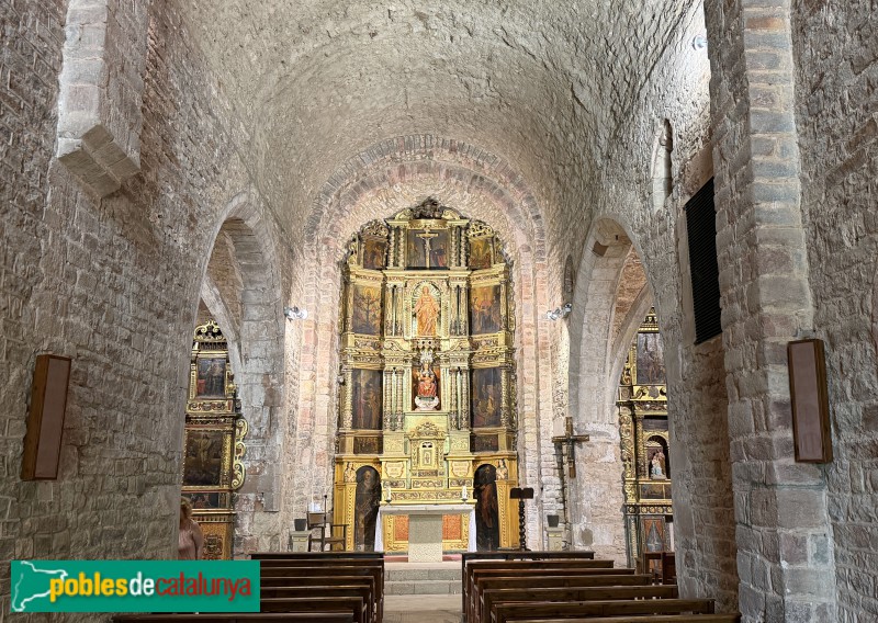 Església de Santa Maria de Vilalleons - Retaule Major
