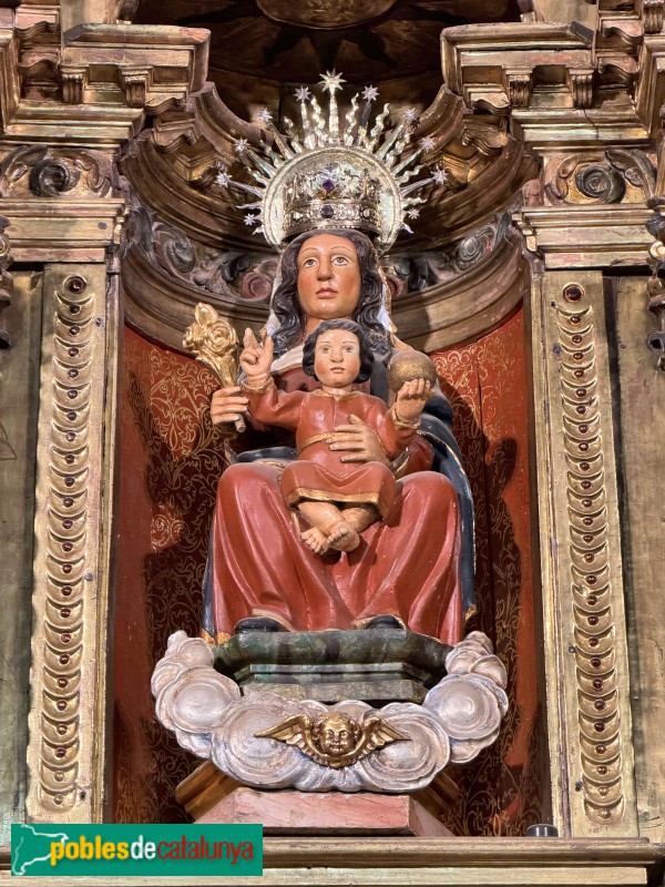 Església de Santa Maria de Vilalleons - Retaule Major