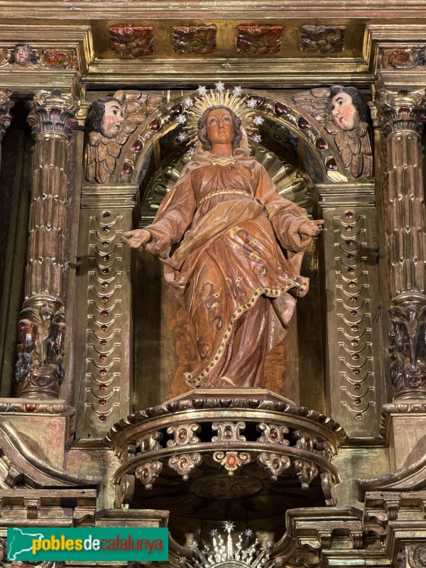 Església de Santa Maria de Vilalleons - Retaule Major