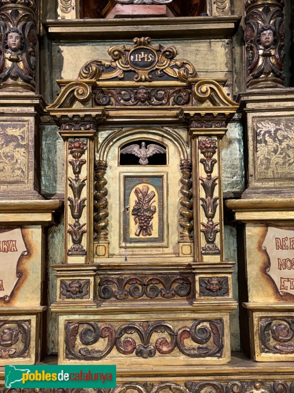 Església de Santa Maria de Vilalleons - Retaule Major