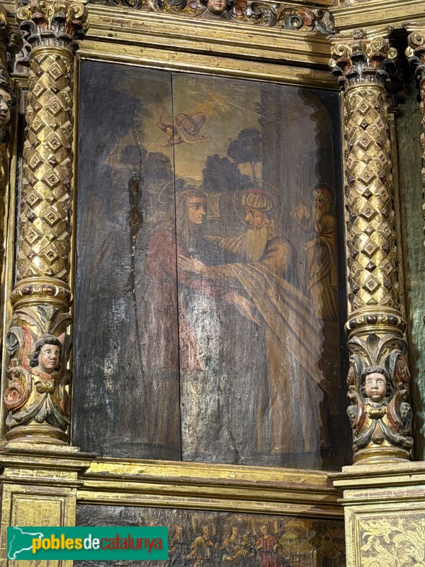Església de Santa Maria de Vilalleons - Retaule Major