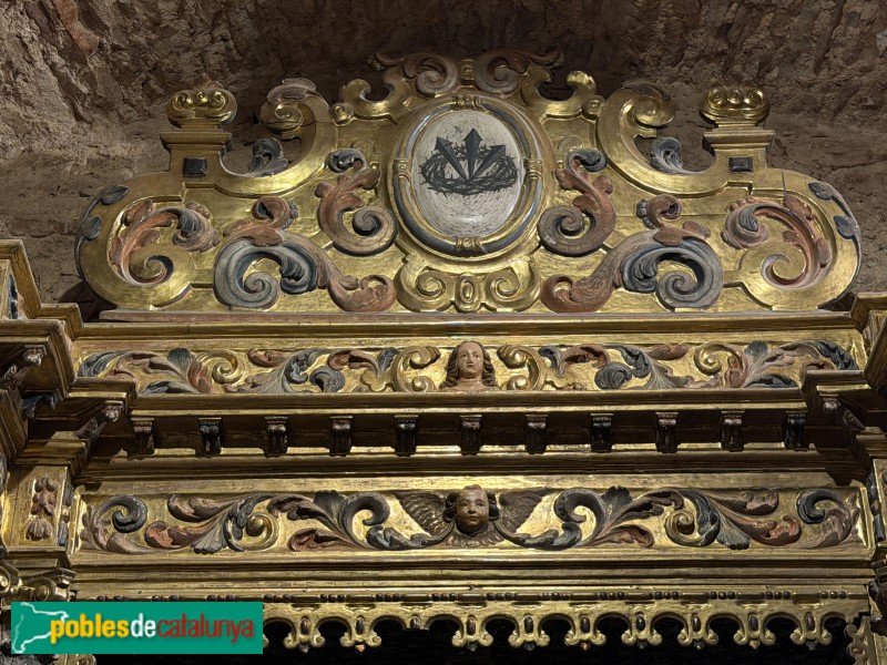 Església de Santa Maria de Vilalleons - Retaule del Sant Crist