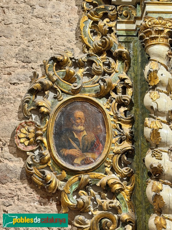 Església de Santa Maria de Vilalleons - Retaule de Sant Miquel