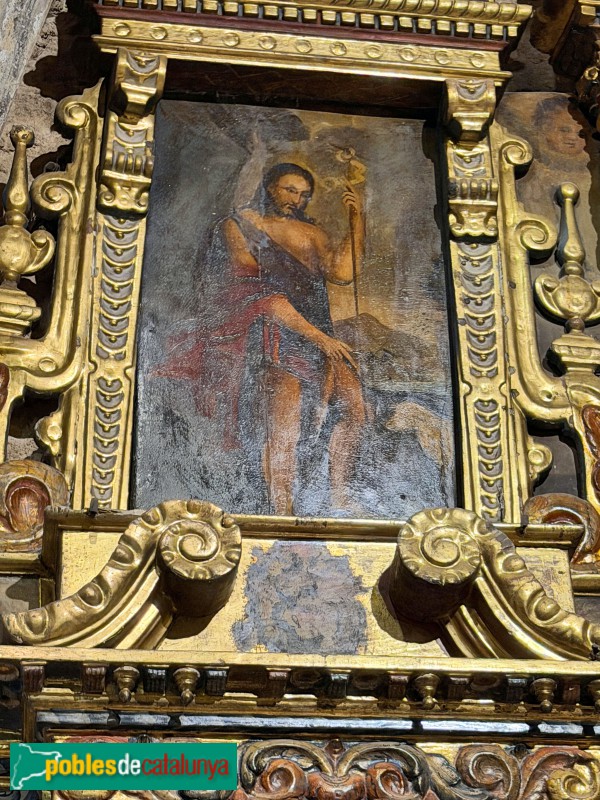 Església de Santa Maria de Vilalleons - Retaule de la M.D. del Roser