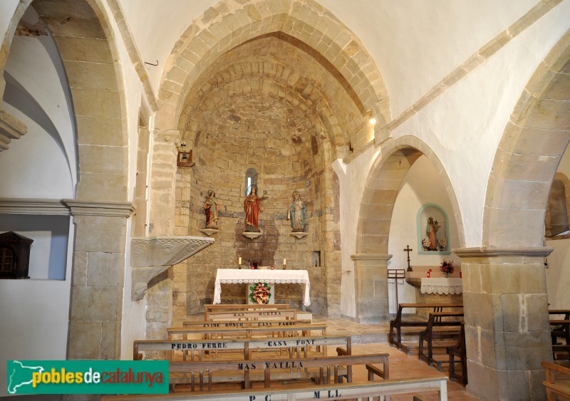 Canet d'Adri - Església de Santa Cecília de Montcal