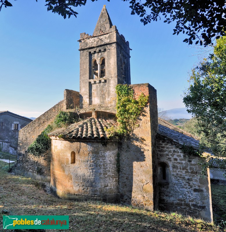 Canet d'Adri - Església de Santa Cecília de Montcal