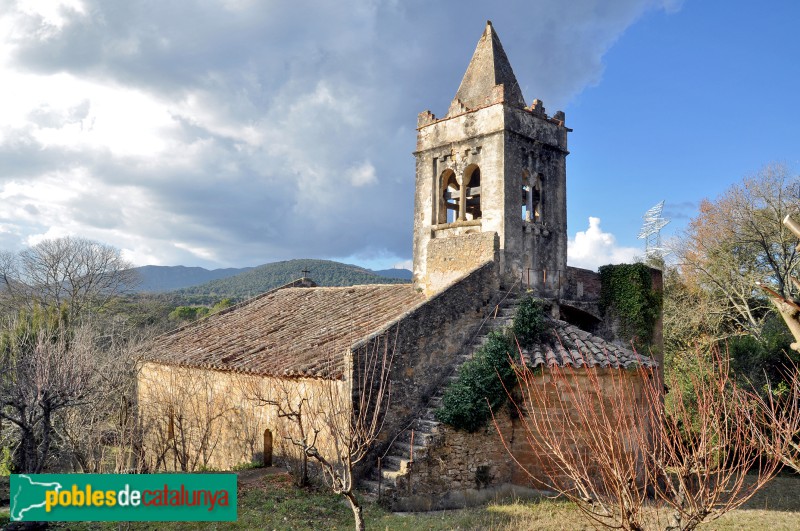 Canet d'Adri - Església de Santa Cecília de Montcal