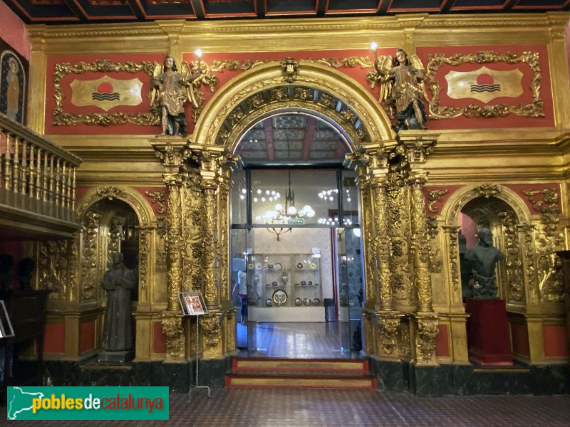 Sitges - Palau Maricel de Terra. Saló d'Or