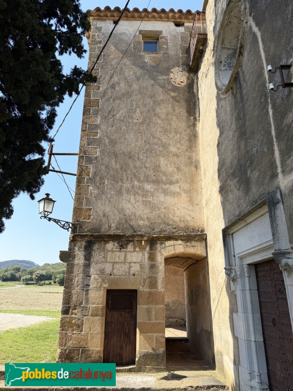Canet d'Adri - Església de Sant Vicenç. Torre comunidor