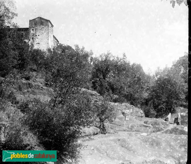 Canet d'Adri - Torre de Canet (Foto: <i>Josep Salvany -Fons Salvany. Biblioteca de Catalunya-</i>, 1924) Canet d'Adri - Torre de Canet