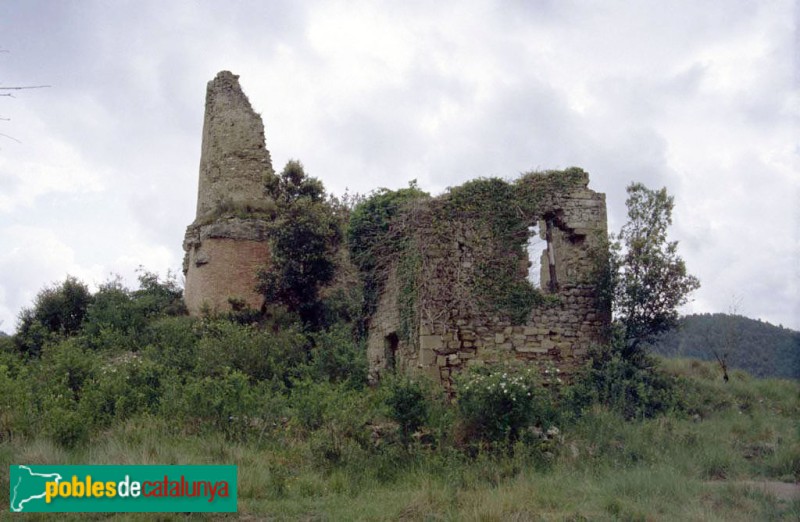 Calders - Castell (Foto: <i>Germà Garcia -Arxiu Fotogràfic Centre Excursionista de Catalunya-</i>, 1999) Calders - Castell