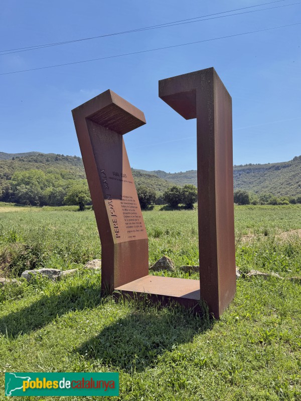 Sant Martí de Llémena - Monument a Pere Joan Sala