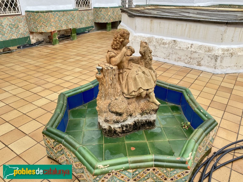 Sitges - Palau Maricel de Terra. Terrasses