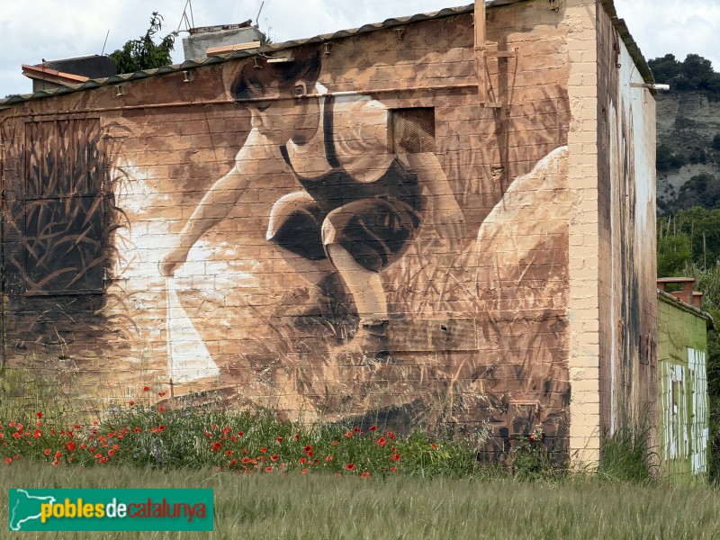 Tona - Mural <i>La màgia del joc</i>