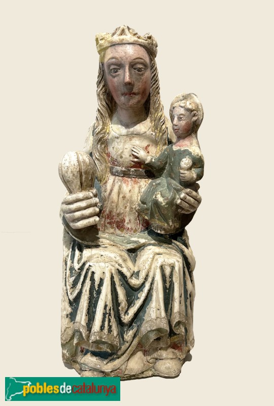 Marededéu de Rocacorba (segona meitat s.XIV). Museu d'Art de Girona