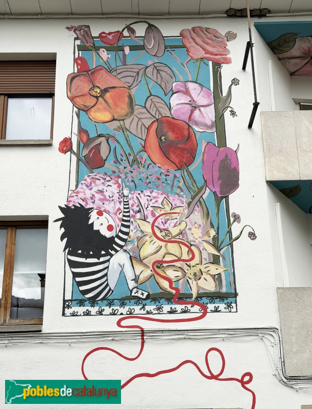 Calldetenes -  Laia Sauret <i>Mural de Primavera</i> (FACC 2025)