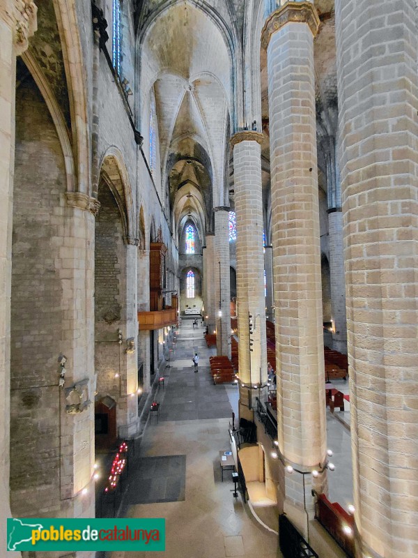 Barcelona - Santa Maria del Mar. Interior