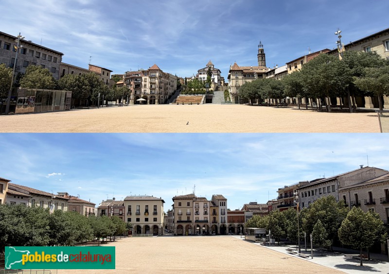 Manlleu - Plaça de Fra Bernadí