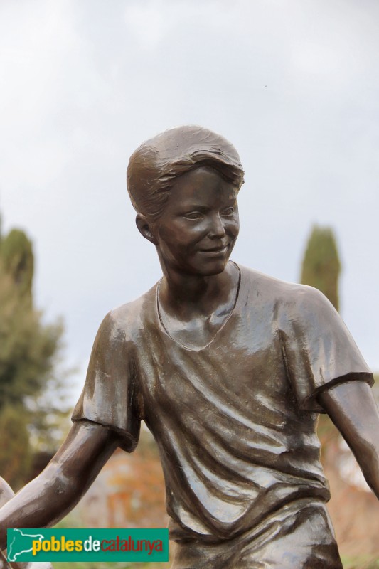 Manlleu - Escultura <i>La il·lustració de la llum del món</i>
