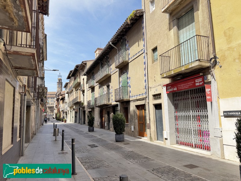 Carrer del Pont (Foto: Albert Esteves, 2026) Carrer del Pont