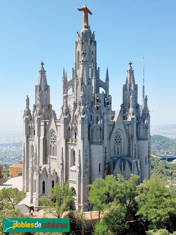 Barcelona - Temple del Sagrat Cor del Tibidabo