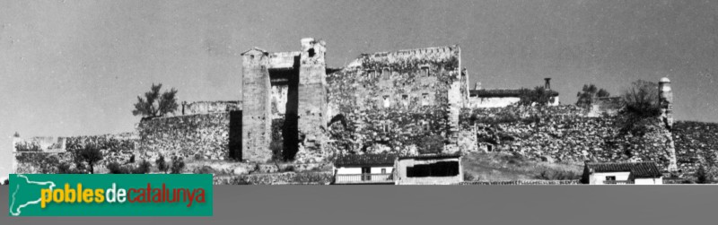Falset - Castell. Edifici de l'Arxiu Comarcal, abans de la reforma