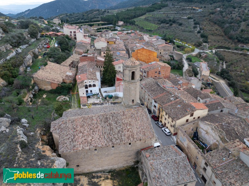 Vilanova de Prades - Església de Sant Salvador (Foto: Francesc Vidal-Barraquer, 2024) Vilanova de Prades - Església de Sant Salvador
