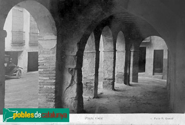 Falset - Plaça Vella. Inicis del segle XX