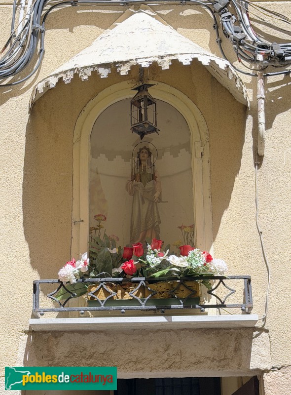 Falset - Carrer de Dalt. Capelleta de carrer