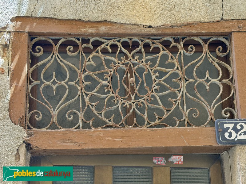 Falset - Carrer de Baix. Detall de ferro forjat