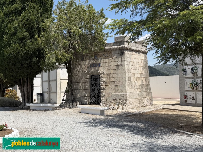 Castellar del Vallès - Cementiri. Panteó Masaveu