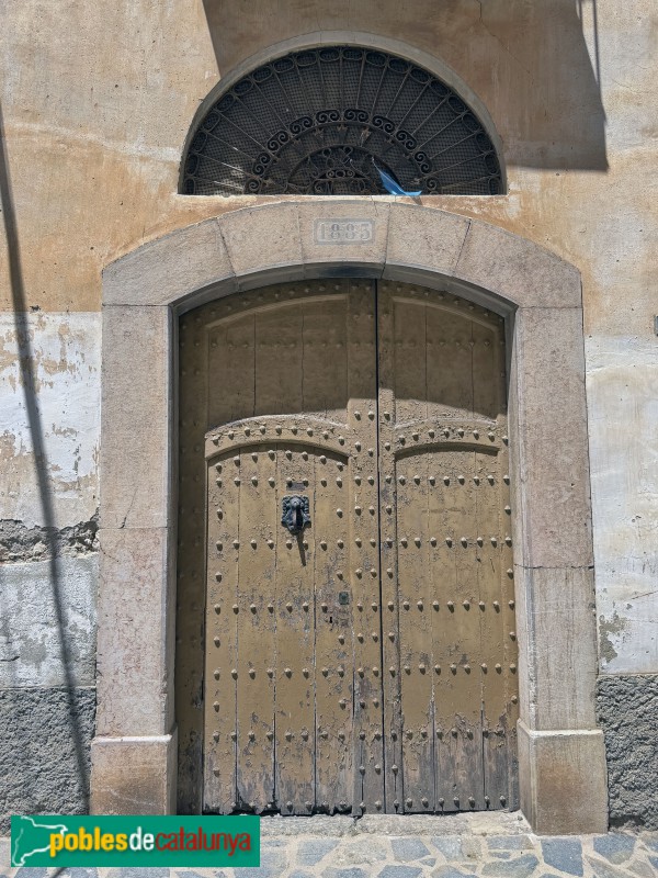 Marçà - Portal de Ca la Felipa, 1883