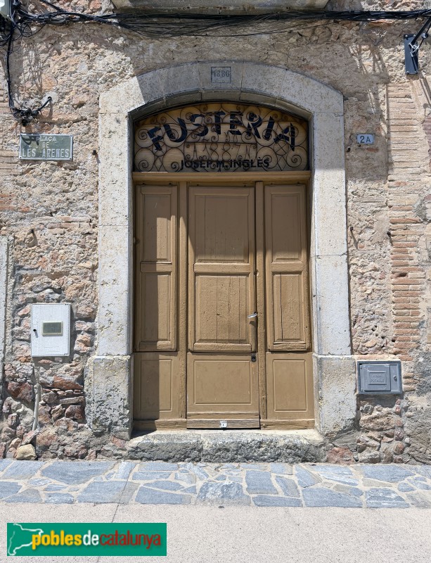Marçà - Portal de Cal Comparances, 1886
