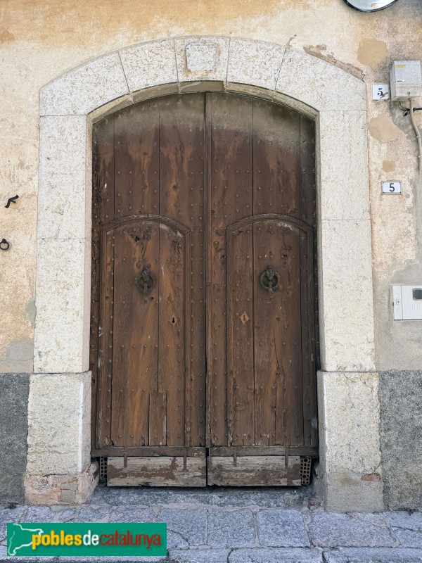 Marçà - Portal de Cal Tarragó, 1872