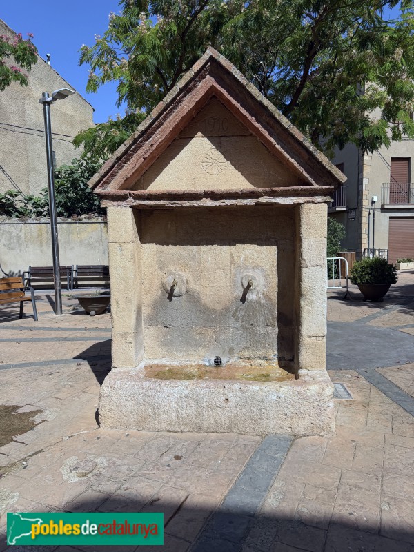 Ulldemolins - Font de la Plaça de l'Església