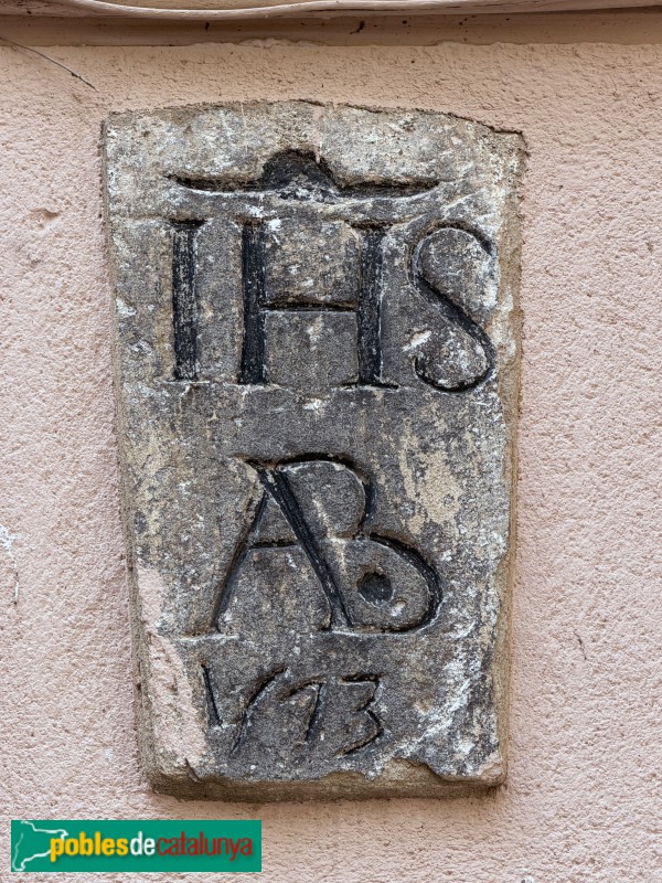 Ulldemolins - Clau d'un portal (1713)