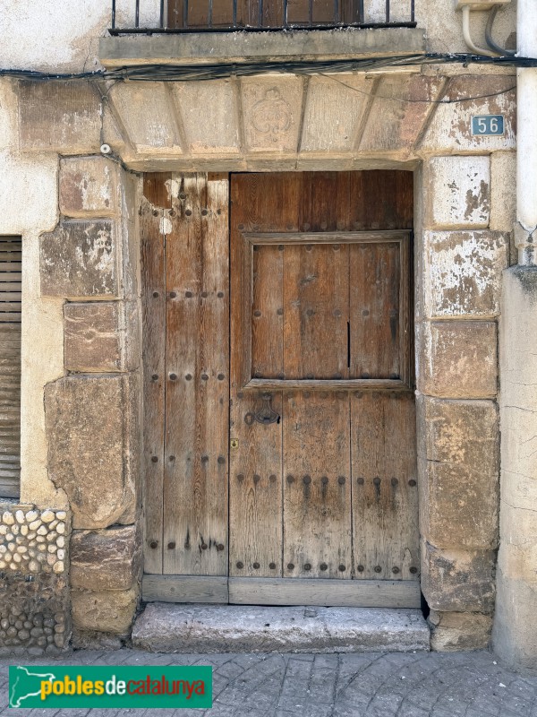 Ulldemolins - Carrer Major. Cal Rafel (segle XVIII)