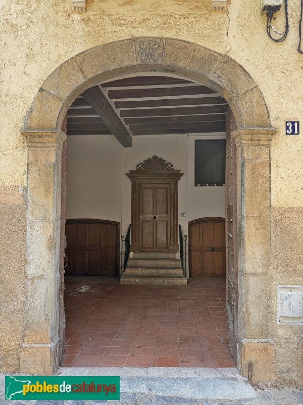 Cornudella de Montsant - Carrer Major, 31 (1826)