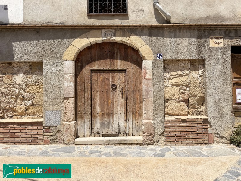 Cornudella de Montsant - Carrer Major, 24 (1873)