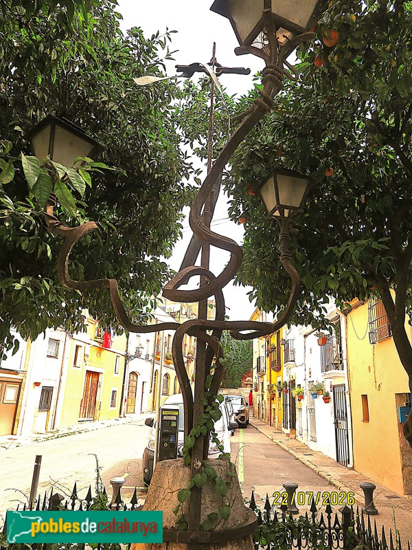 Tarragona - Escultura Sant Joan Baptista (Plaça de Sant Joan)