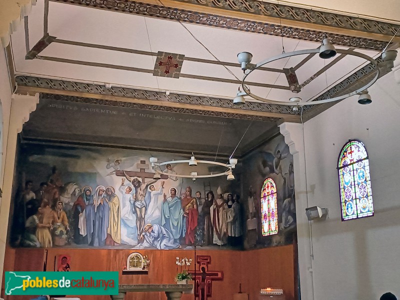 Barcelona - Església de Crist Rei. Capella del Santíssim